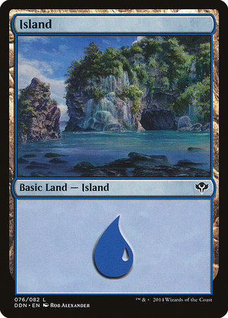 Island (76) [Duel Decks: Speed vs. Cunning] | Exor Games Summserside