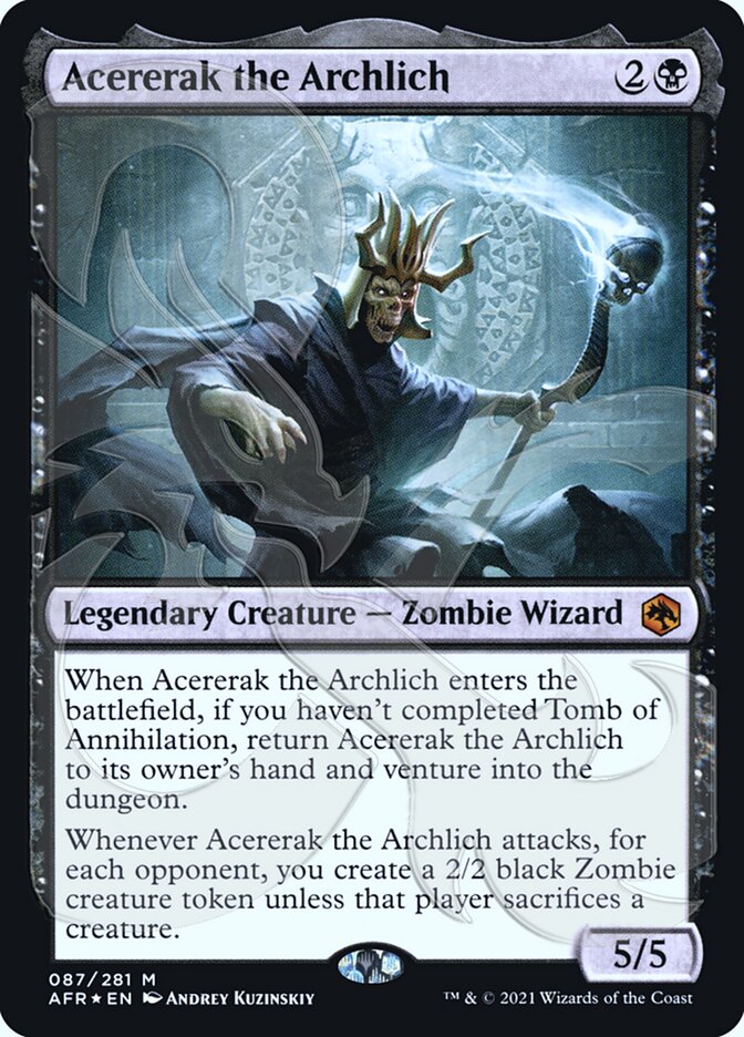 Acererak the Archlich (Ampersand Promo) [Dungeons & Dragons: Adventures in the Forgotten Realms Promos] | Exor Games Summserside