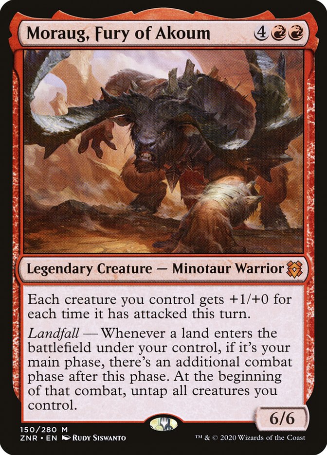 Moraug, Fury of Akoum [Zendikar Rising] | Exor Games Summserside