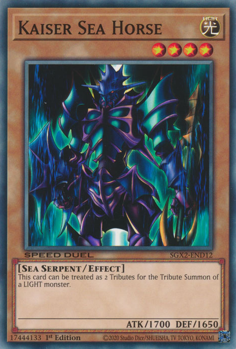 Kaiser Sea Horse [SGX2-END12] Common | Exor Games Summserside