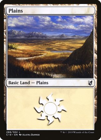 Plains (288) [Commander 2019] | Exor Games Summserside