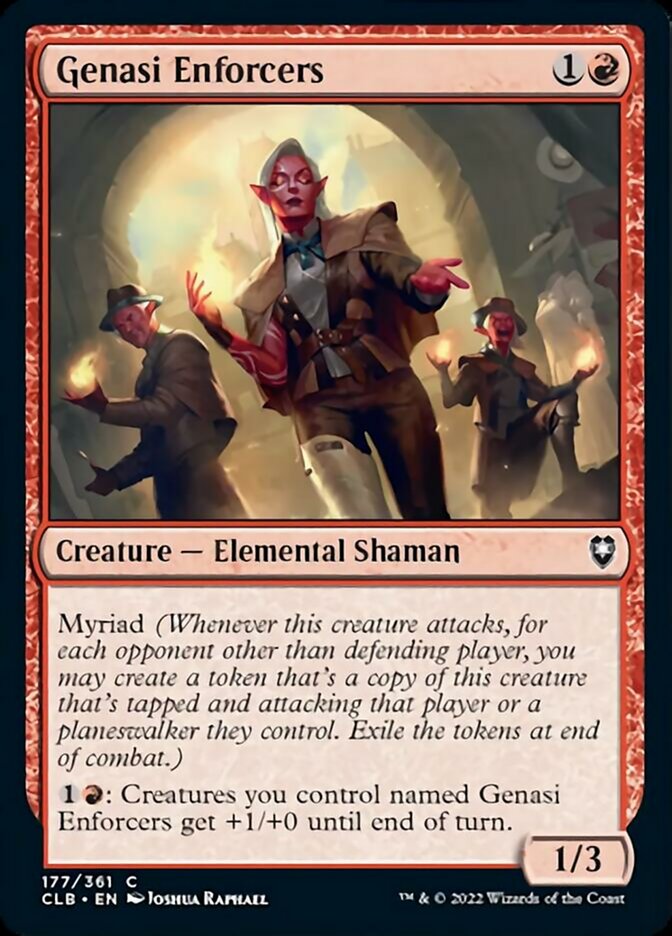 Genasi Enforcers [Commander Legends: Battle for Baldur's Gate] | Exor Games Summserside