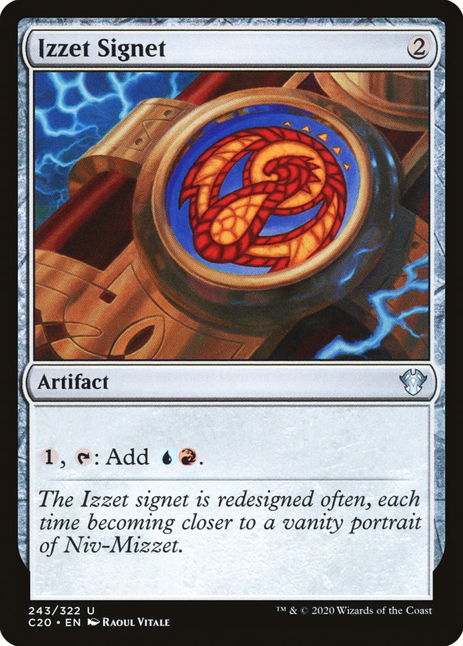 Izzet Signet [Commander 2020] | Exor Games Summserside