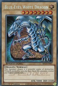 Blue-Eyes White Dragon (Secret) [SBCB-EN087] Secret Rare | Exor Games Summserside