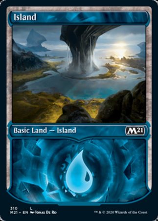 Island (Showcase) [Core Set 2021] | Exor Games Summserside