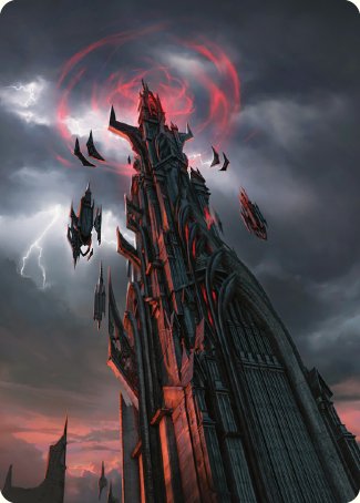 Barad-dur Art Card [The Lord of the Rings: Tales of Middle-earth Art Series] | Exor Games Summserside