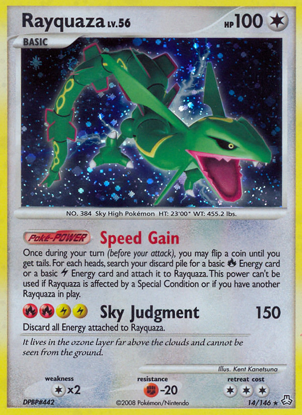 Rayquaza (14/146) [Diamond & Pearl: Legends Awakened] | Exor Games Summserside