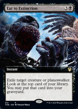 Eat to Extinction (Extended Art) [Theros Beyond Death] | Exor Games Summserside