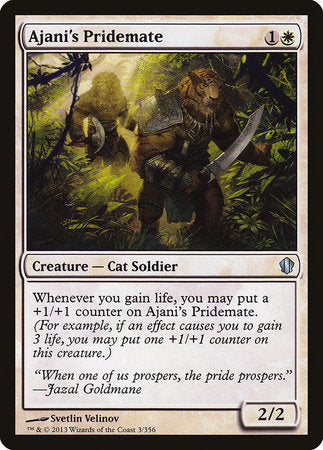 Ajani's Pridemate [Commander 2013] | Exor Games Summserside