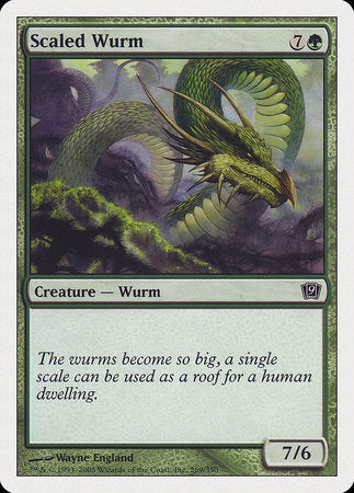 Scaled Wurm [Ninth Edition] | Exor Games Summserside