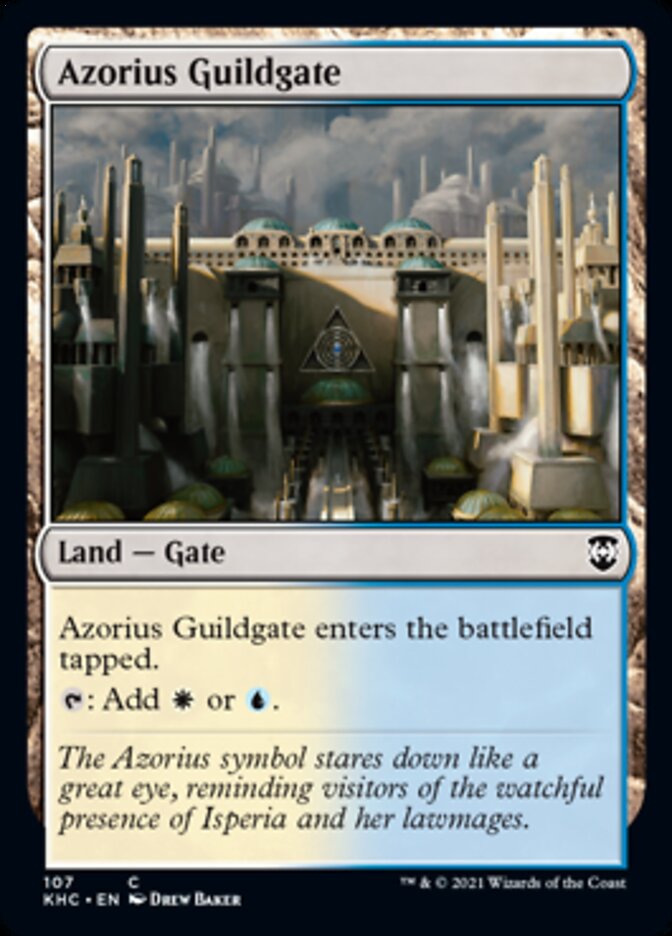 Azorius Guildgate [Kaldheim Commander] | Exor Games Summserside