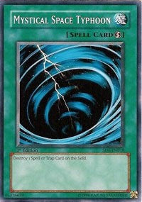 Mystical Space Typhoon [SD6-EN018] Common | Exor Games Summserside