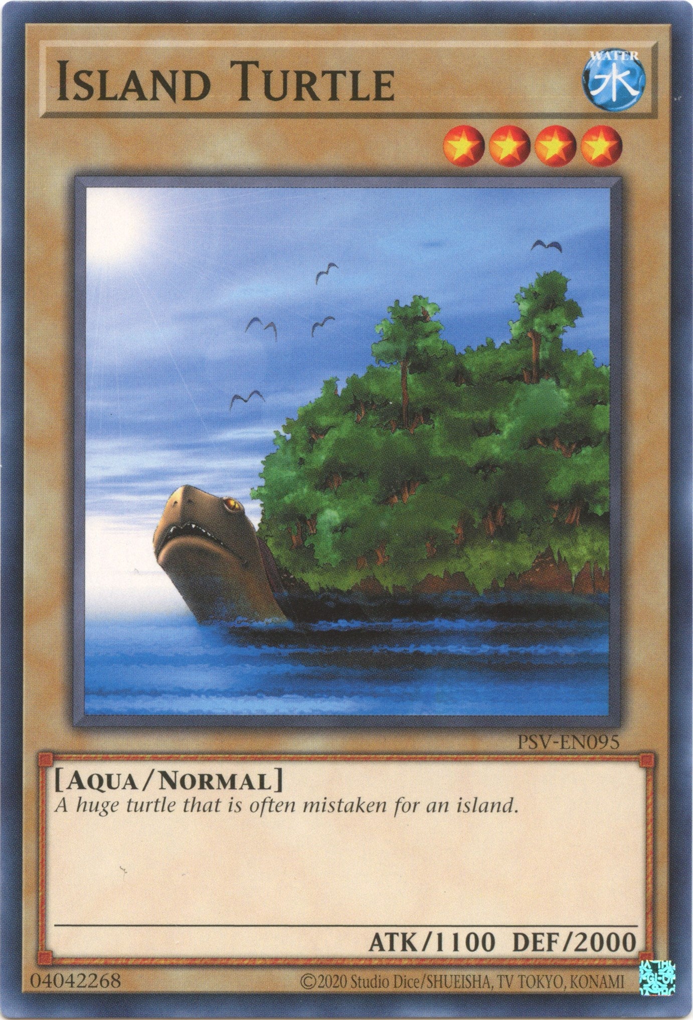Island Turtle (25th Anniversary) [PSV-EN095] Common | Exor Games Summserside