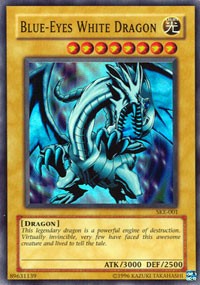Blue-Eyes White Dragon [SKE-001] Super Rare | Exor Games Summserside
