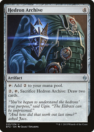 Hedron Archive [Battle for Zendikar] | Exor Games Summserside