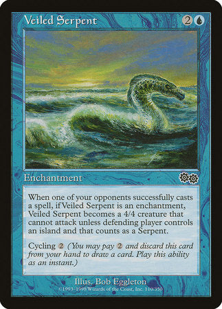 Veiled Serpent [Urza's Saga] | Exor Games Summserside