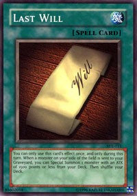 Last Will [SYE-031] Common | Exor Games Summserside