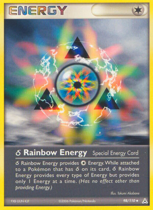 Rainbow Energy (98/110) (Delta Species) [EX: Holon Phantoms] | Exor Games Summserside