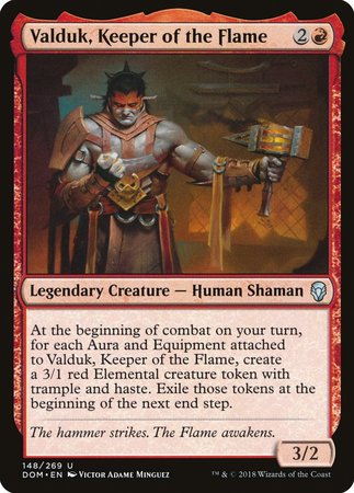 Valduk, Keeper of the Flame [Dominaria] | Exor Games Summserside