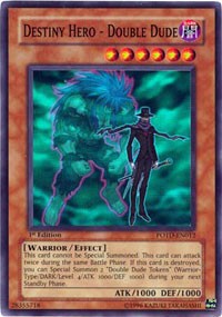 Destiny Hero - Double Dude [POTD-EN012] Super Rare | Exor Games Summserside