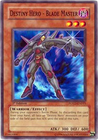 Destiny Hero - Blade Master [POTD-EN015] Common | Exor Games Summserside