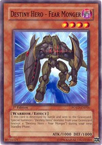 Destiny Hero - Fear Monger [POTD-EN016] Common | Exor Games Summserside