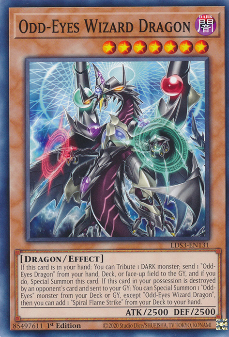 Odd-Eyes Wizard Dragon [LDS3-EN131] Common | Exor Games Summserside