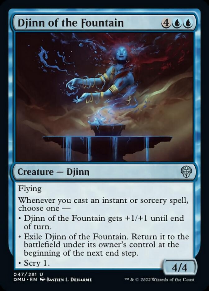 Djinn of the Fountain [Dominaria United] | Exor Games Summserside