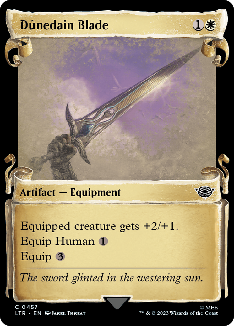 Dunedain Blade [The Lord of the Rings: Tales of Middle-Earth Showcase Scrolls] | Exor Games Summserside