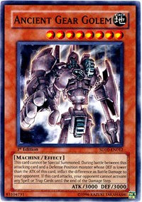 Ancient Gear Golem [SD10-EN012] Common | Exor Games Summserside