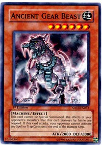 Ancient Gear Beast [SD10-EN013] Common | Exor Games Summserside