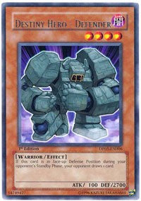 Destiny Hero - Defender [DP05-EN006] Rare | Exor Games Summserside