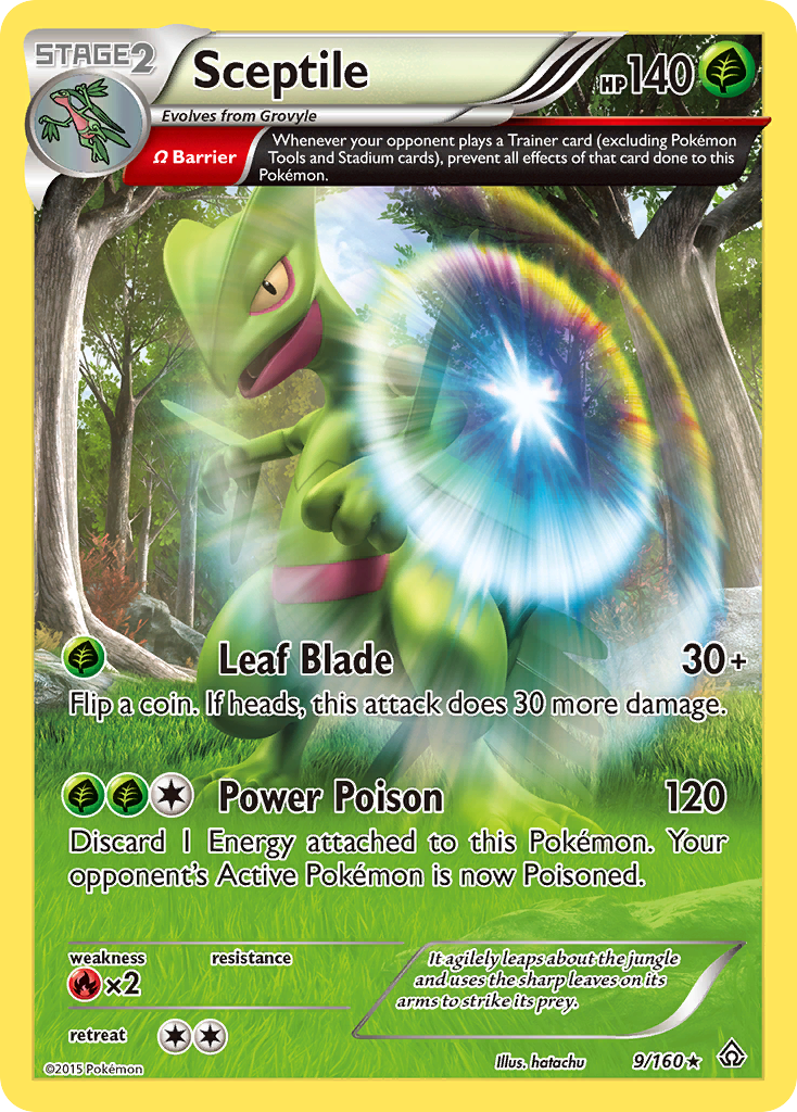 Sceptile (9/160) [XY: Primal Clash] | Exor Games Summserside