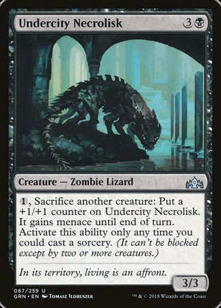 Undercity Necrolisk [Guilds of Ravnica] | Exor Games Summserside