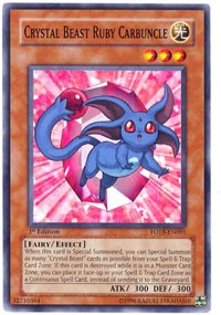 Crystal Beast Ruby Carbuncle [FOTB-EN001] Common | Exor Games Summserside