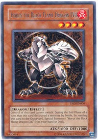 Horus the Black Flame Dragon LV4 [DR3-EN006] Rare | Exor Games Summserside