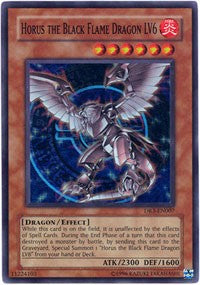Horus the Black Flame Dragon LV6 [DR3-EN007] Super Rare | Exor Games Summserside