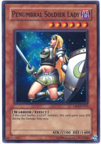 Penumbral Soldier Lady [DR3-EN033] Super Rare | Exor Games Summserside