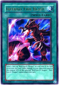 Inferno Fire Blast [DR3-EN042] Ultra Rare | Exor Games Summserside