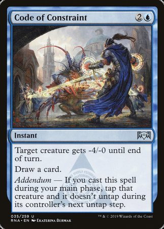 Code of Constraint [Ravnica Allegiance] | Exor Games Summserside