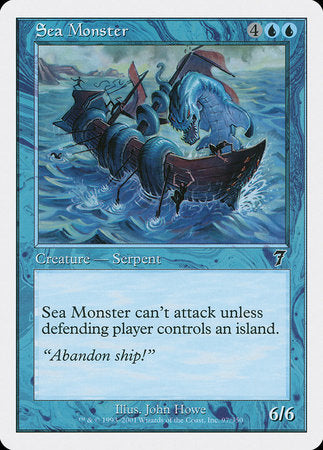 Sea Monster [Seventh Edition] | Exor Games Summserside