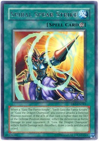 Spiral Spear Strike [DR3-EN163] Rare | Exor Games Summserside
