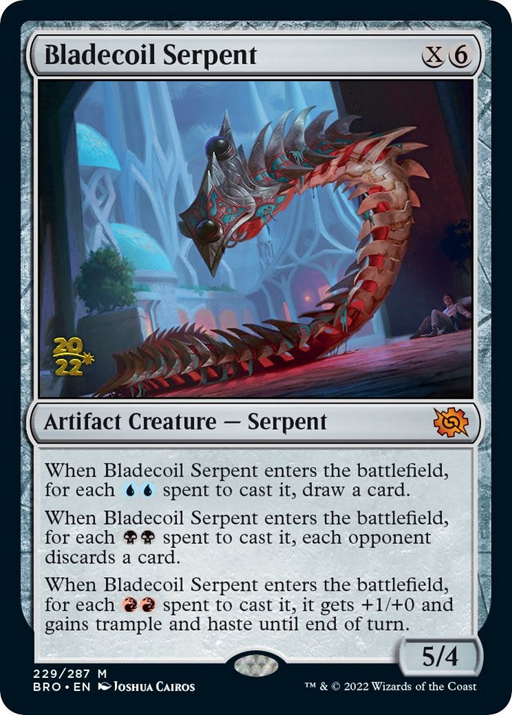 Bladecoil Serpent [The Brothers' War: Prerelease Promos] | Exor Games Summserside