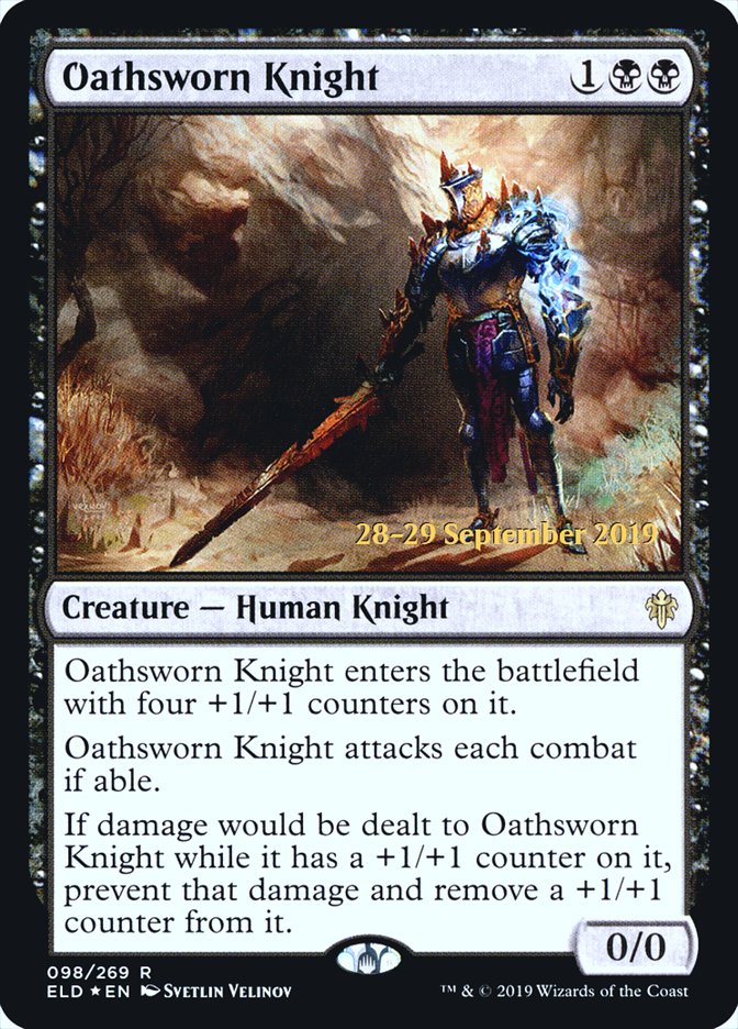 Oathsworn Knight  [Throne of Eldraine Prerelease Promos] | Exor Games Summserside