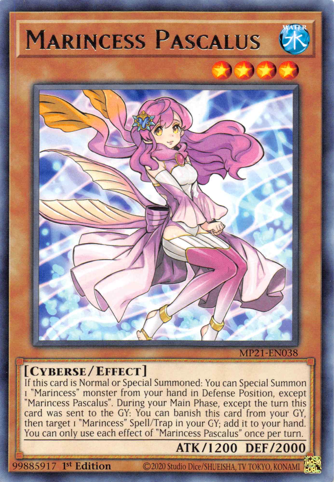 Marincess Pascalus [MP21-EN038] Rare | Exor Games Summserside