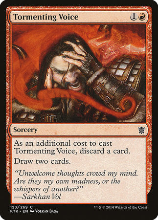 Tormenting Voice [Khans of Tarkir] | Exor Games Summserside