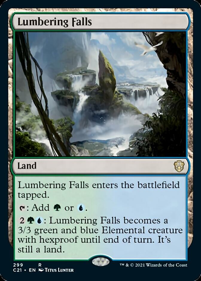 Lumbering Falls [Commander 2021] | Exor Games Summserside