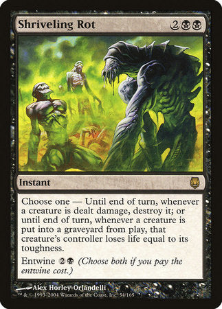 Shriveling Rot [Darksteel] | Exor Games Summserside