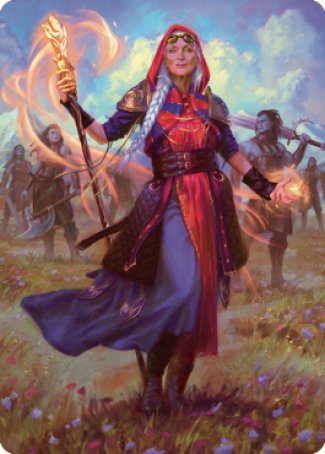 Jaya, Fiery Negotiator Art Card 1 [Dominaria United Art Series] | Exor Games Summserside