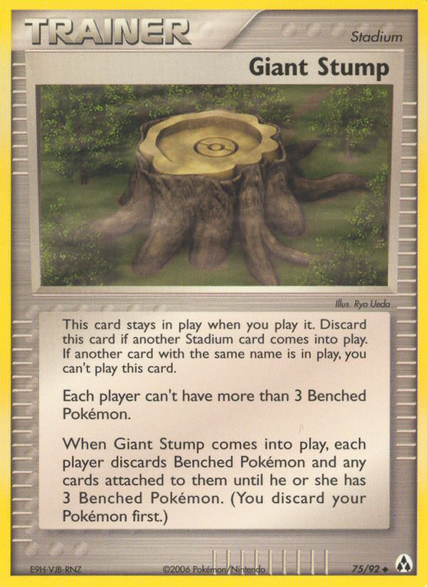 Giant Stump (75/92) [EX: Legend Maker] | Exor Games Summserside